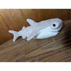 Adventure Planet Hammerhead Shark Plush Stuffed Animal Tan White Rinco Novelty